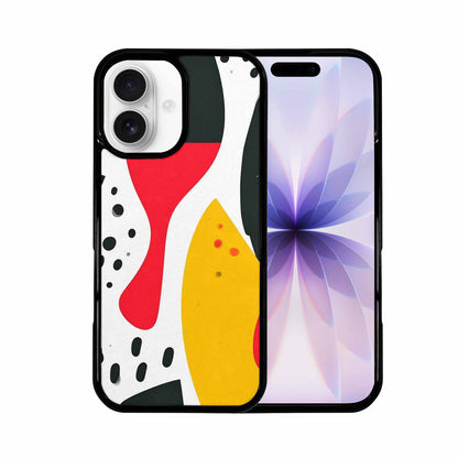 iPhone 17 Case — Memphis Art Pattern Retro Vintage, Custom Made Phone Cover