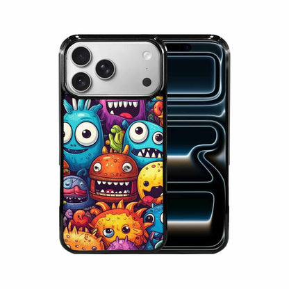 iPhone 17 Pro Max Case — Small Cartoon Monster Character Cartoon Cute, Custom Designed Case Cover