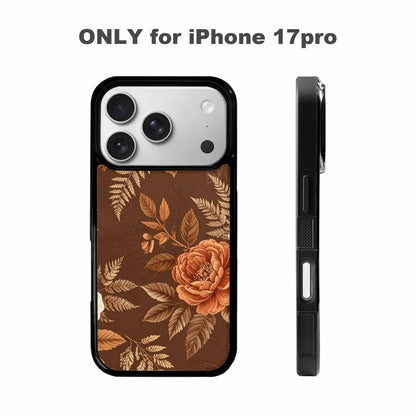 iPhone 17 Pro Case — Vintage Botanical Art Pattern Floral, Original Design Phone Case
