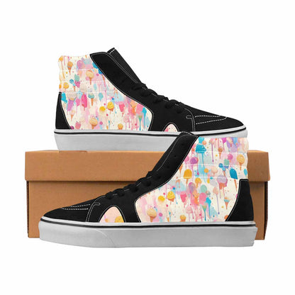 MEN'S Ice Cream Red Ink Motif Motifs Hlp Ferion