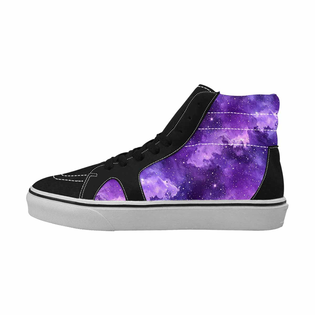 MEN'S Galaxy Art - High Top Canvas Grunge Sneakers