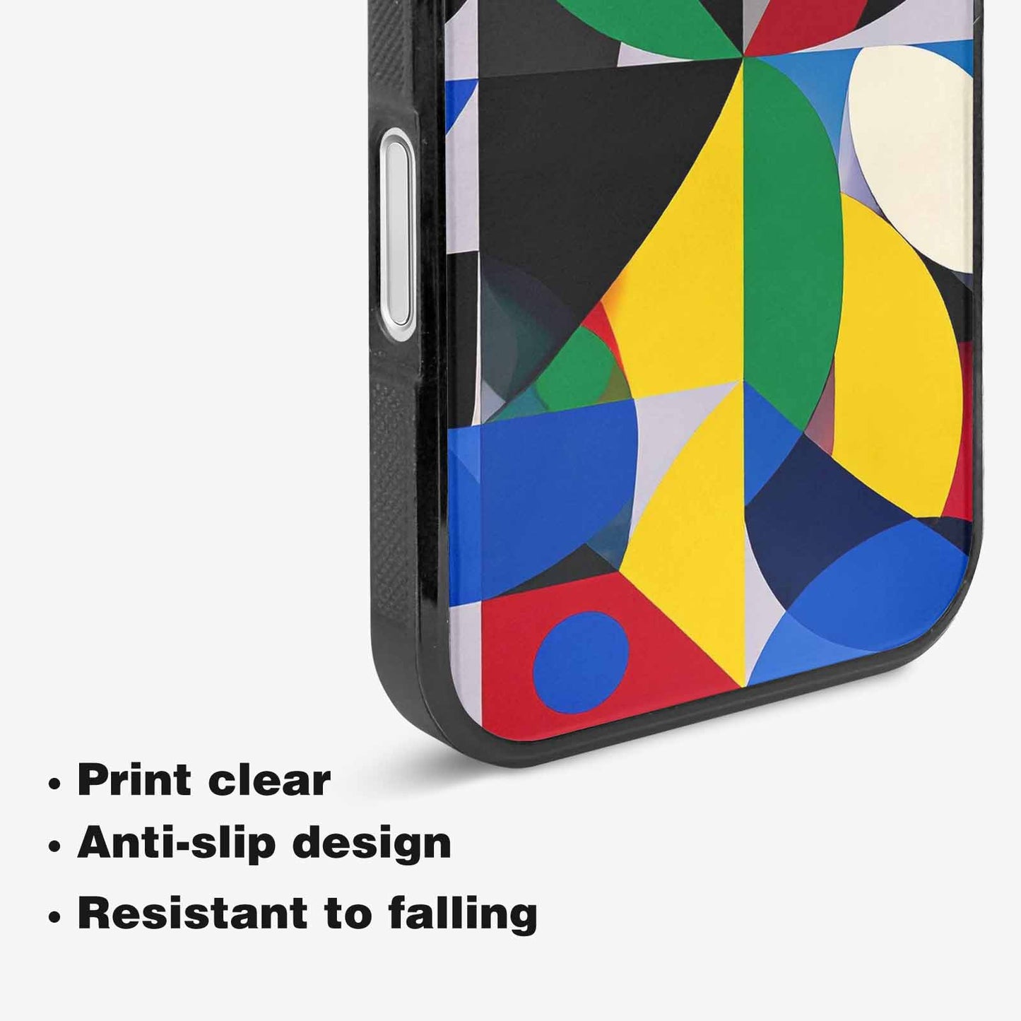 iPhone 16 Plus Case — 1960s Mod Cartoon Art Pattern, Custom Art Phone Cover