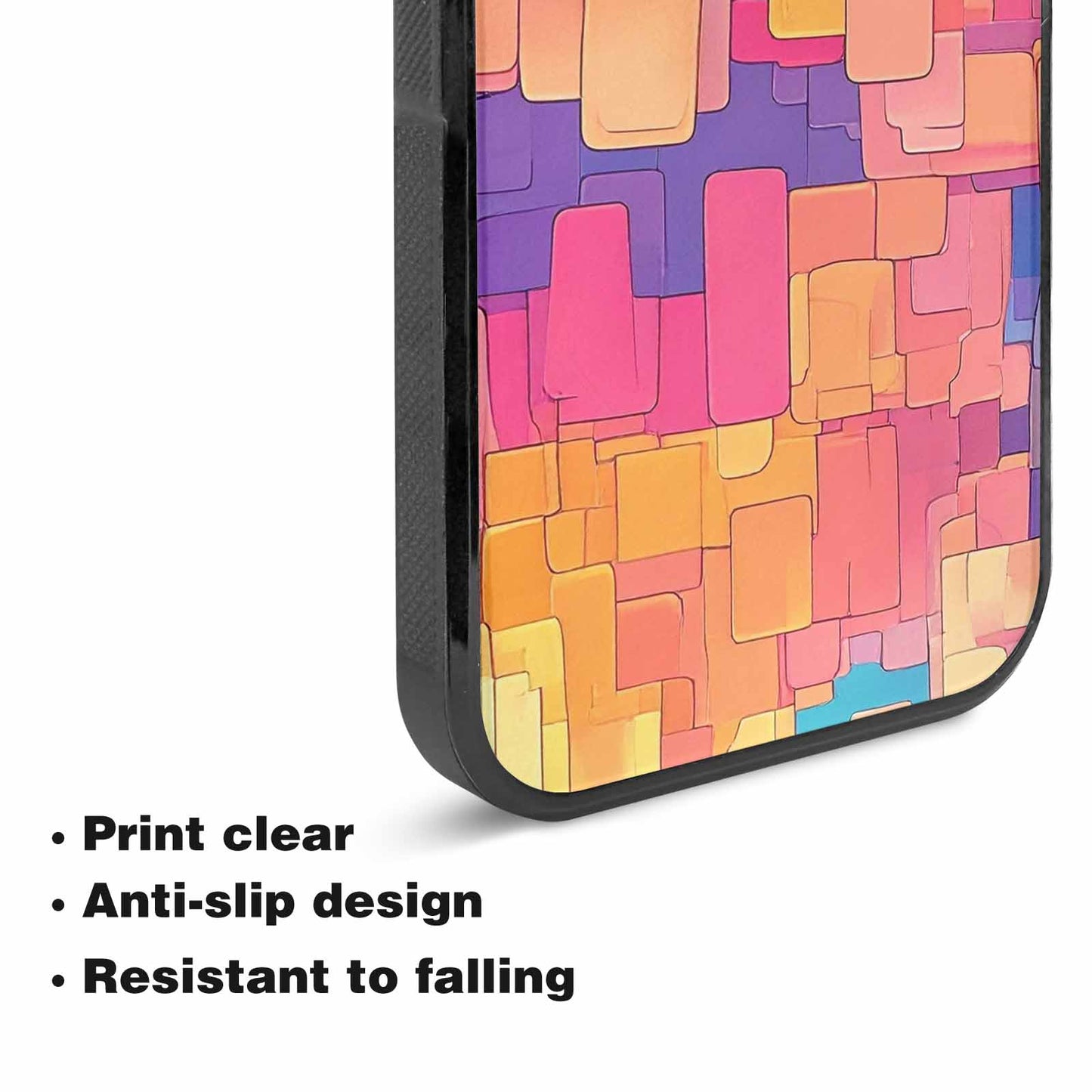 iPhone 15 Plus Case — Color Gradient Fade Pattern Hundreds Of, Custom Designed Case Cover