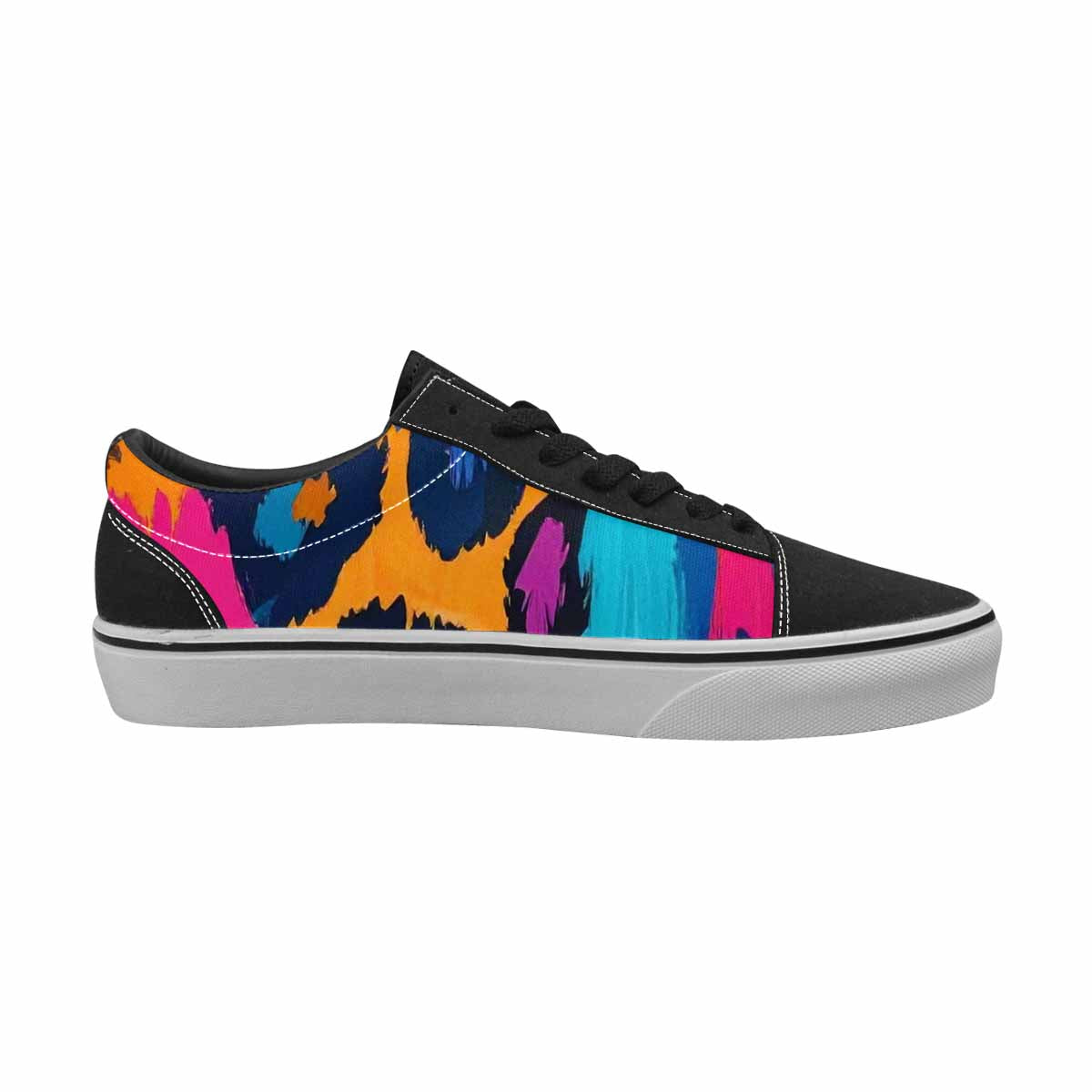WOMEN'S Full Color Vibrant Animal Lace-Up Canvas Dreamcore Shoes