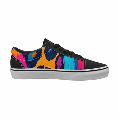 WOMEN'S Full Color Vibrant Animal Lace-Up Canvas Dreamcore Shoes