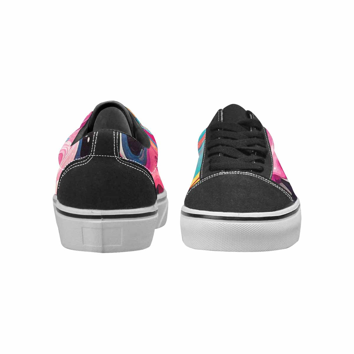 WOMEN'S Melting Icecream Monster Cherry Canvas Lace-Up Dreamcore Custom Shoes