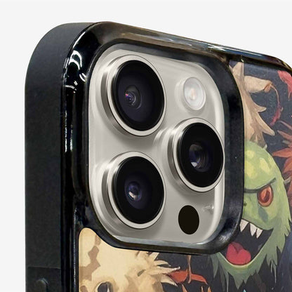 iPhone 16 Pro Case — Monsters Camomonsters Pattern Qch, Custom Printed Phone Case