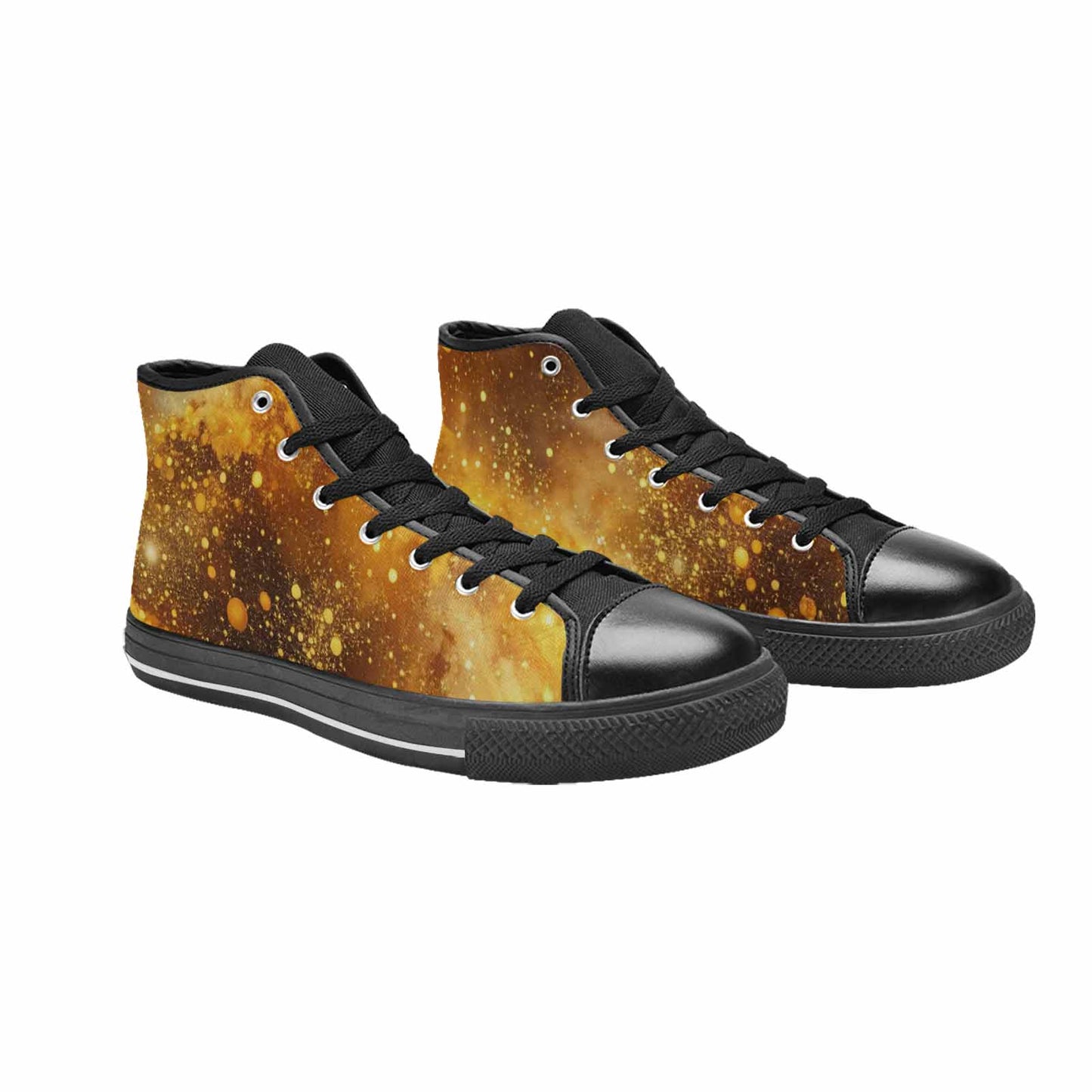 MEN'S Galaxy Art - High Top Canvas Y2K Shoes