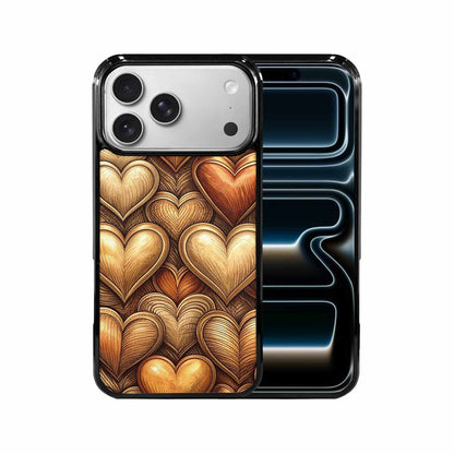 iPhone 17 Pro Max Case — Retro Zodiac Heart Retro Vintage, Custom Printed Phone Case