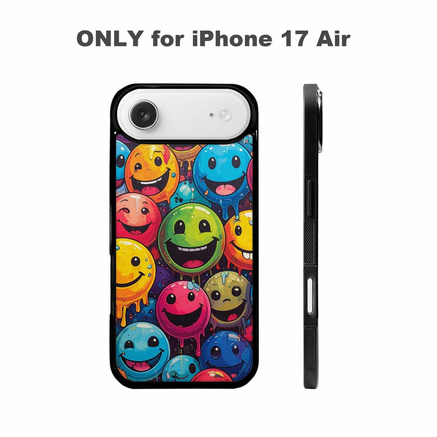 iPhone 17 Air Case — Melting Moon Smiley Melting Smiley Original, Original Design Phone Case