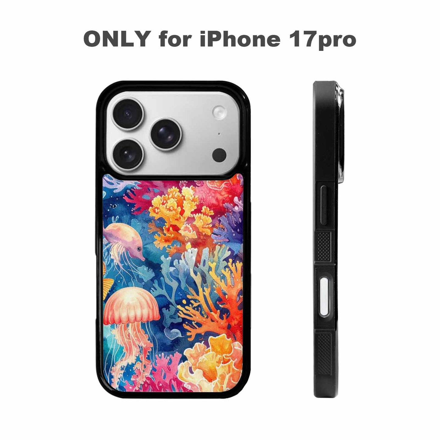iPhone 17 Pro Case — Small Fish Scale And Coral Original, Custom Made Phone Cover