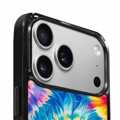 iPhone 17 Pro Case — Small Tie Dye Swirl Pattern Tie, Custom Made Phone Cover