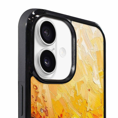 iPhone 17 Case — Impressionist Sunflower Brushstroke Pattern Floral, Personalized Phone Case