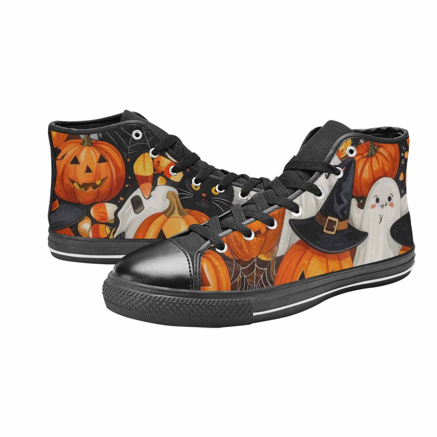 MEN'S Halloween High Top Canvas Aesthetic Custom Shoes
