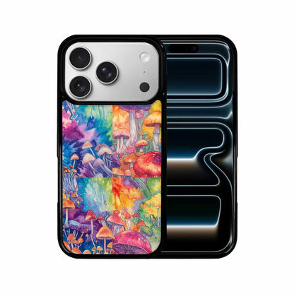 iPhone 17 Pro Case — Mushrooms Tie Dyemushrooms Pat 6t6 Tie, Unique Phone Case Design