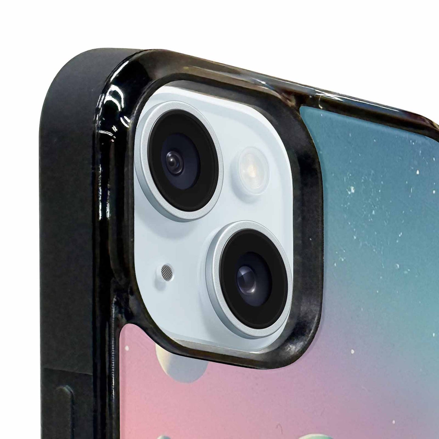 iPhone 15 Plus Case — 1930s European Surrealist Art Style Dreamlike, Custom Print Case Cover