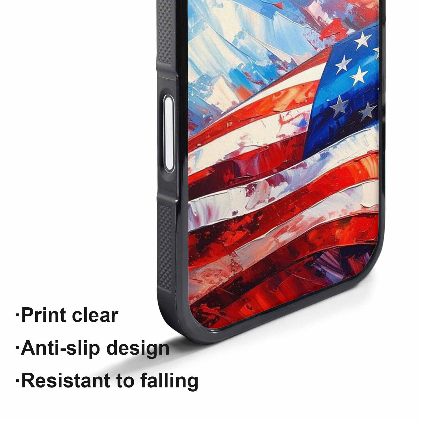 iPhone 17 Pro Case — Usa Flag Stars And Stripes Galaxy, Personalized Phone Case