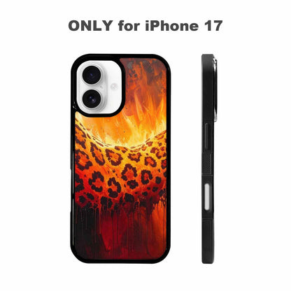 iPhone 17 Case — Seamless Repeating Pattern Of Animal Print, Customized Protective Case