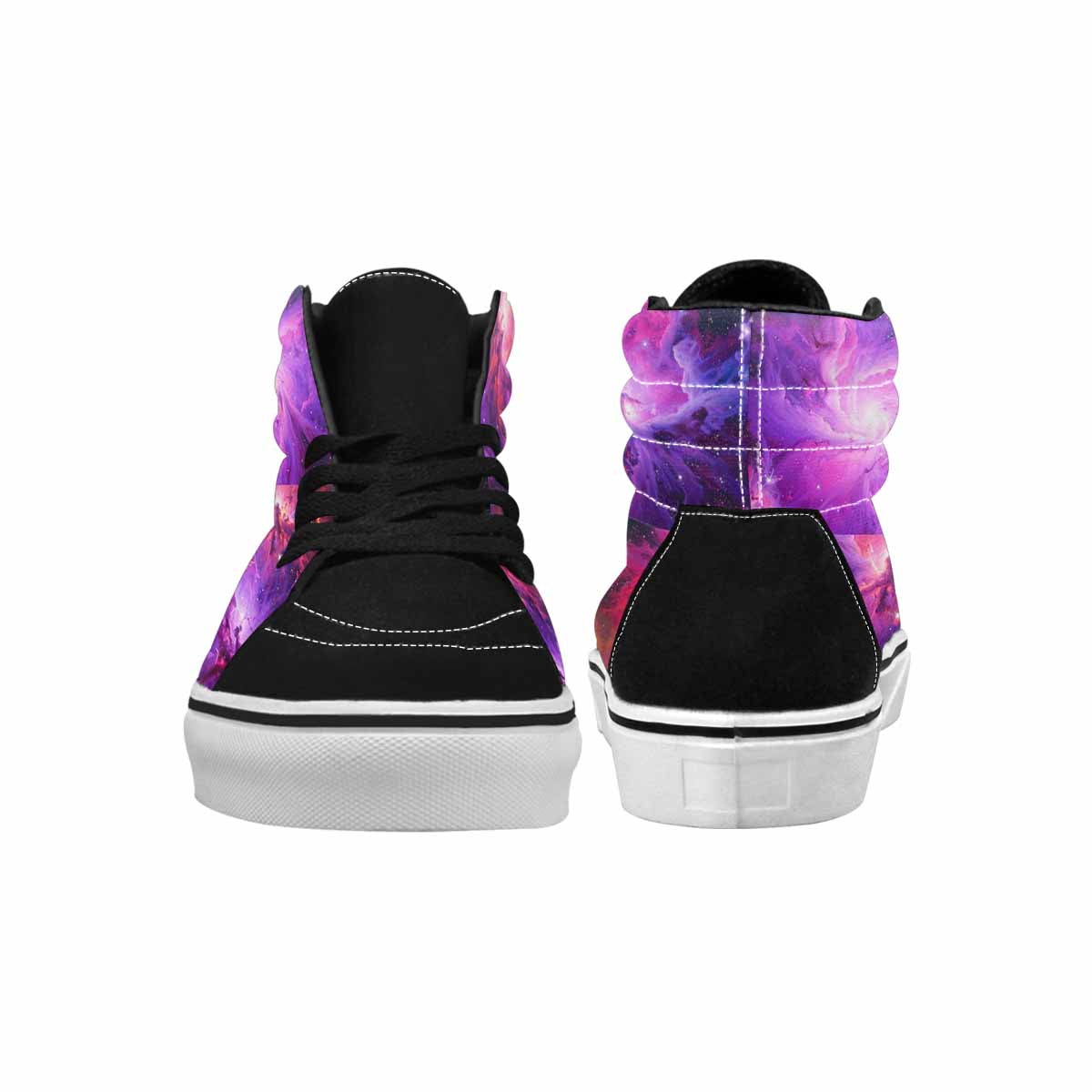 MEN'S Galaxy Nebula Galaxy Nebula High Top Canvas Surreal Custom Shoes