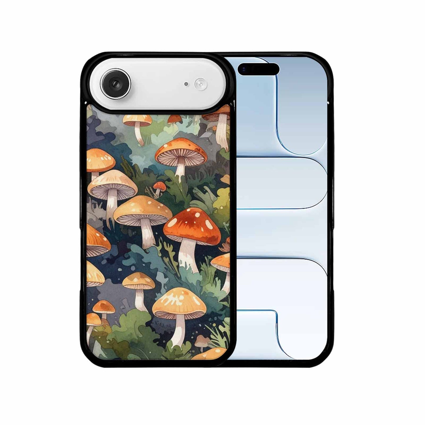 iPhone 17 Air Case — Mushrooms Camomushrooms Patter Ywj Camo, Custom Made Phone Cover