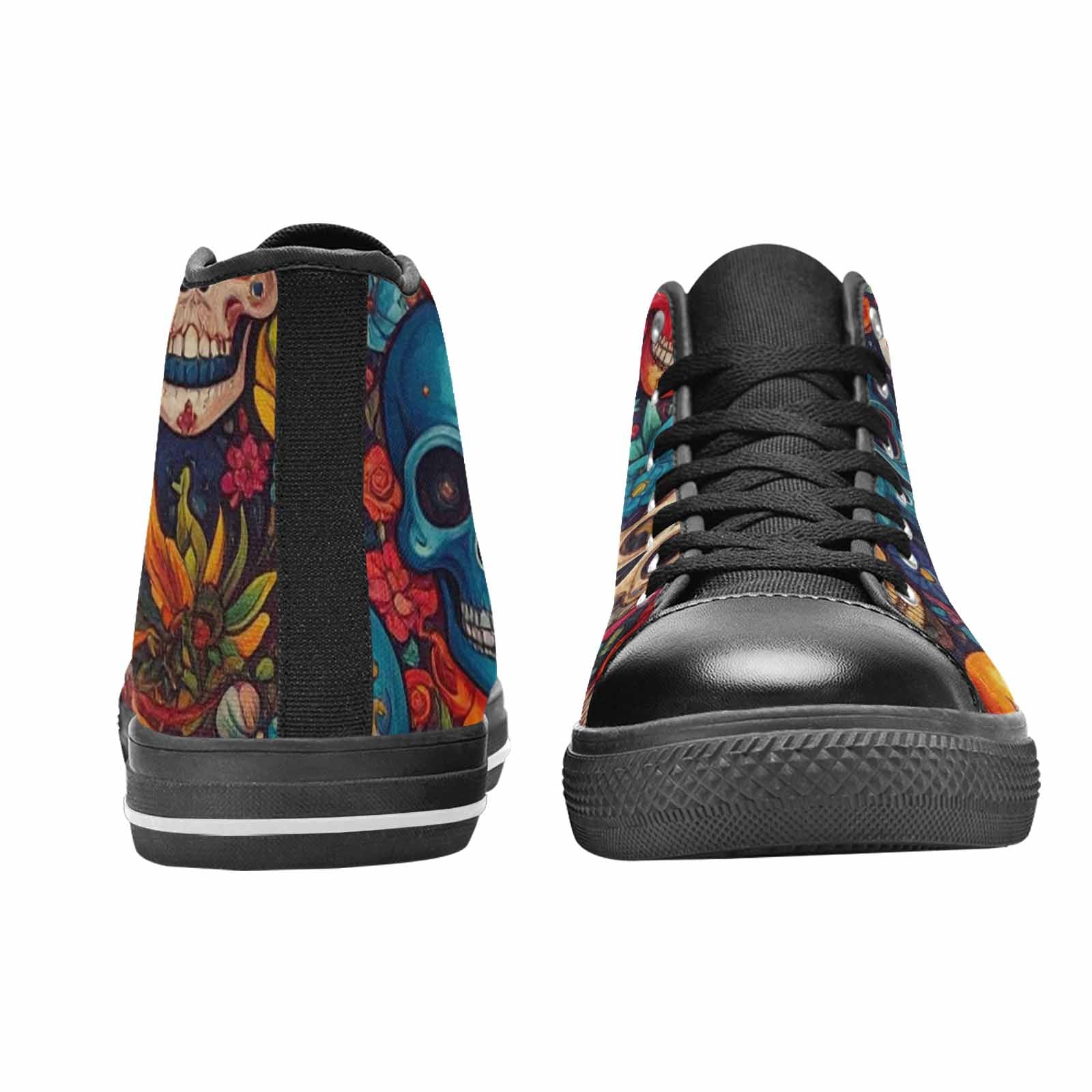 MEN'S Skull High Top Canvas Aesthetic Sneakers