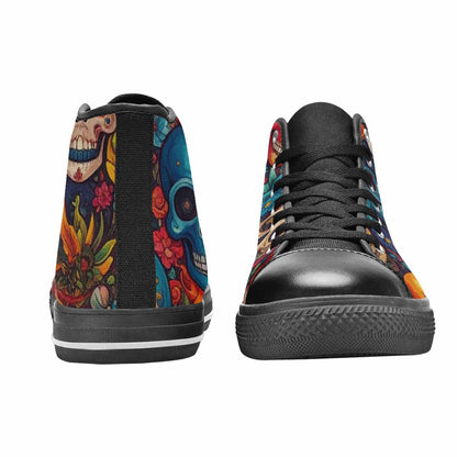 MEN'S Skull High Top Canvas Aesthetic Sneakers