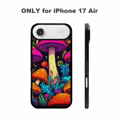 iPhone 17 Air Case — Psychedelic Mushroom Cartoon Pattern Cartoon Cute, Original Design Phone Case