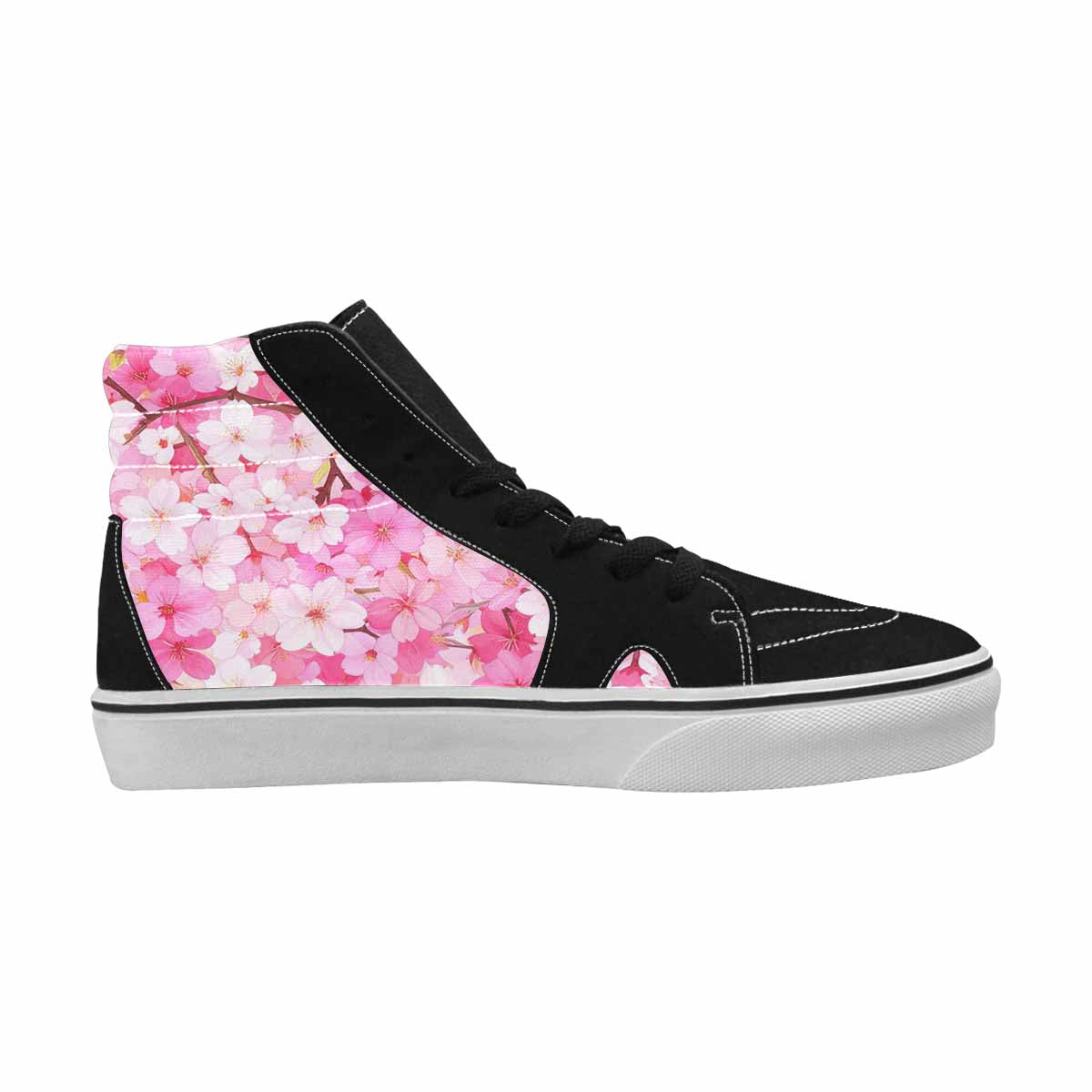 MEN'S Cherry Blossom Branch Cherry High Top Canvas Dreamcore Custom Shoes