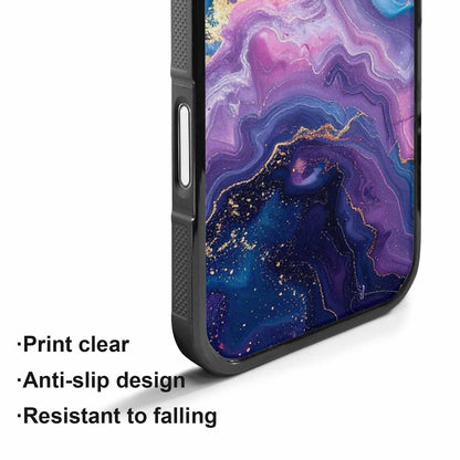 iPhone 17 Case — Marble Galaxy Art Seamless Galaxy Space, Custom Art Phone Cover