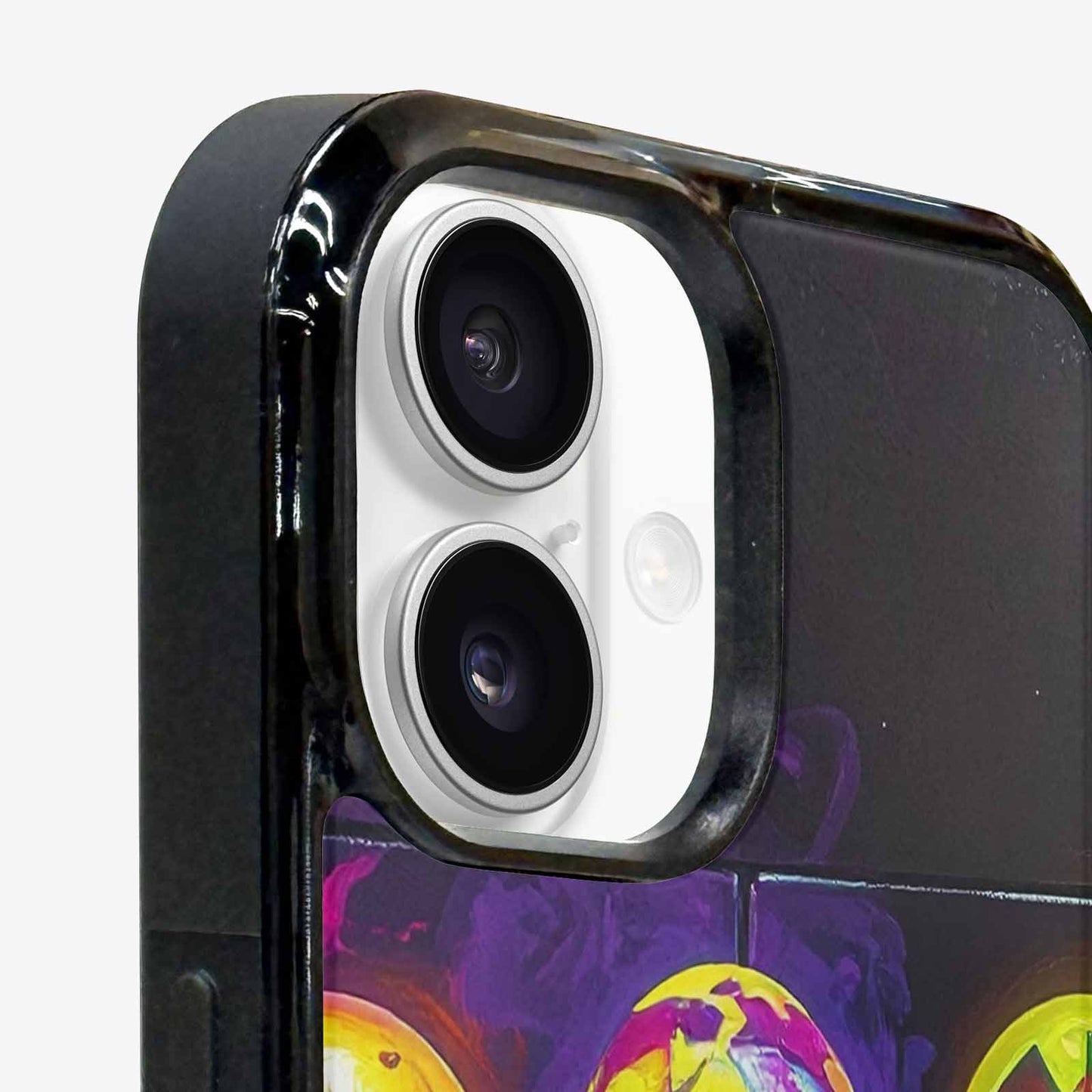 iPhone 16 Plus Case — Toxic Skeleton Hot Dog Eye Small, Personalized Phone Case