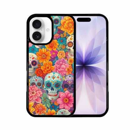 iPhone 17 Case — Ornate Candy Color Skull Gothic Skulls, Custom Art Phone Cover