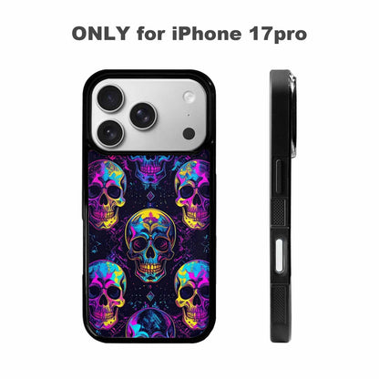 iPhone 17 Pro Case — Skull Dark Art Gothic Print Gothic, Custom Art Phone Cover