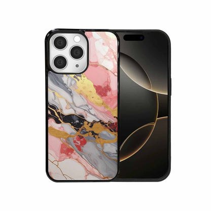 iPhone 15 Pro Max Case — Marble Vein Marble Veins Pattern Hundreds, Custom Art Phone Cover