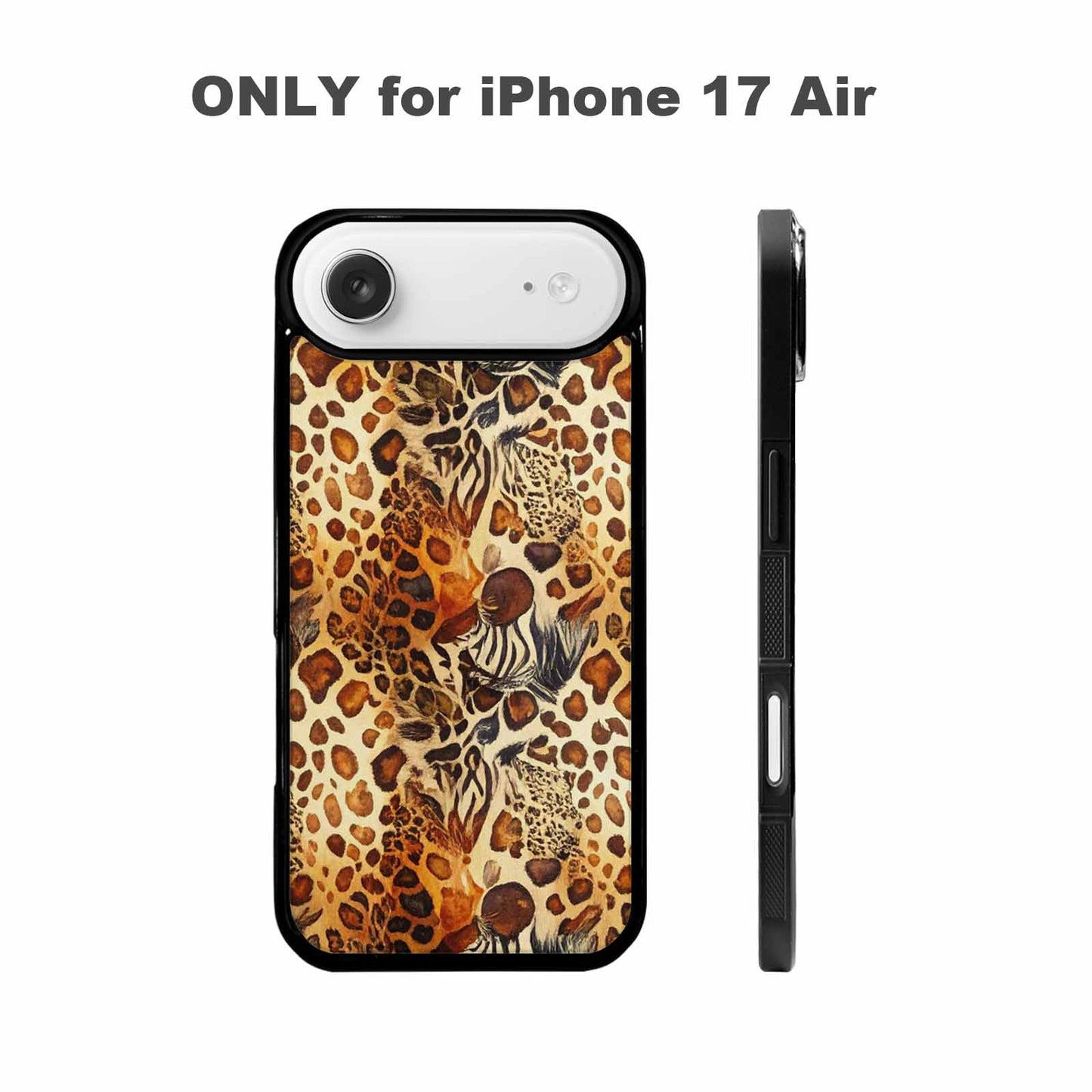 iPhone 17 Air Case — Small Animal Print Pattern Randomly Animal, Custom Print Case Cover