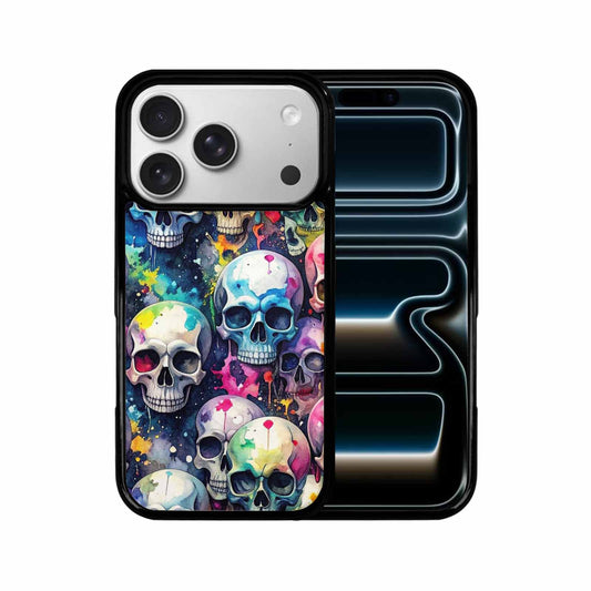 iPhone 17 Pro Case — Skull Dark Art Gothic Print Gothic, Customized Protective Case