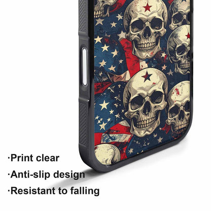 iPhone 17 Pro Max Case — Skull Dark Art Gothic Print Gothic, Custom Designed Case Cover