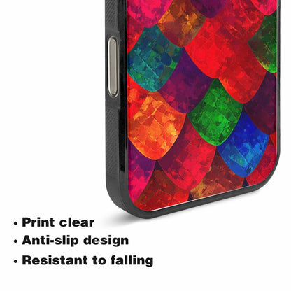 iPhone 15 Pro Max Case — Snake Print Dark Seamless Pattern Vibrant, Custom Made Phone Cover