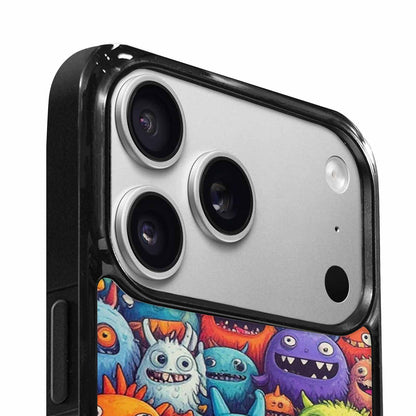 iPhone 17 Pro Case — Monsters General Cartoon Monsters Pattern Cartoon, Original Design Phone Case