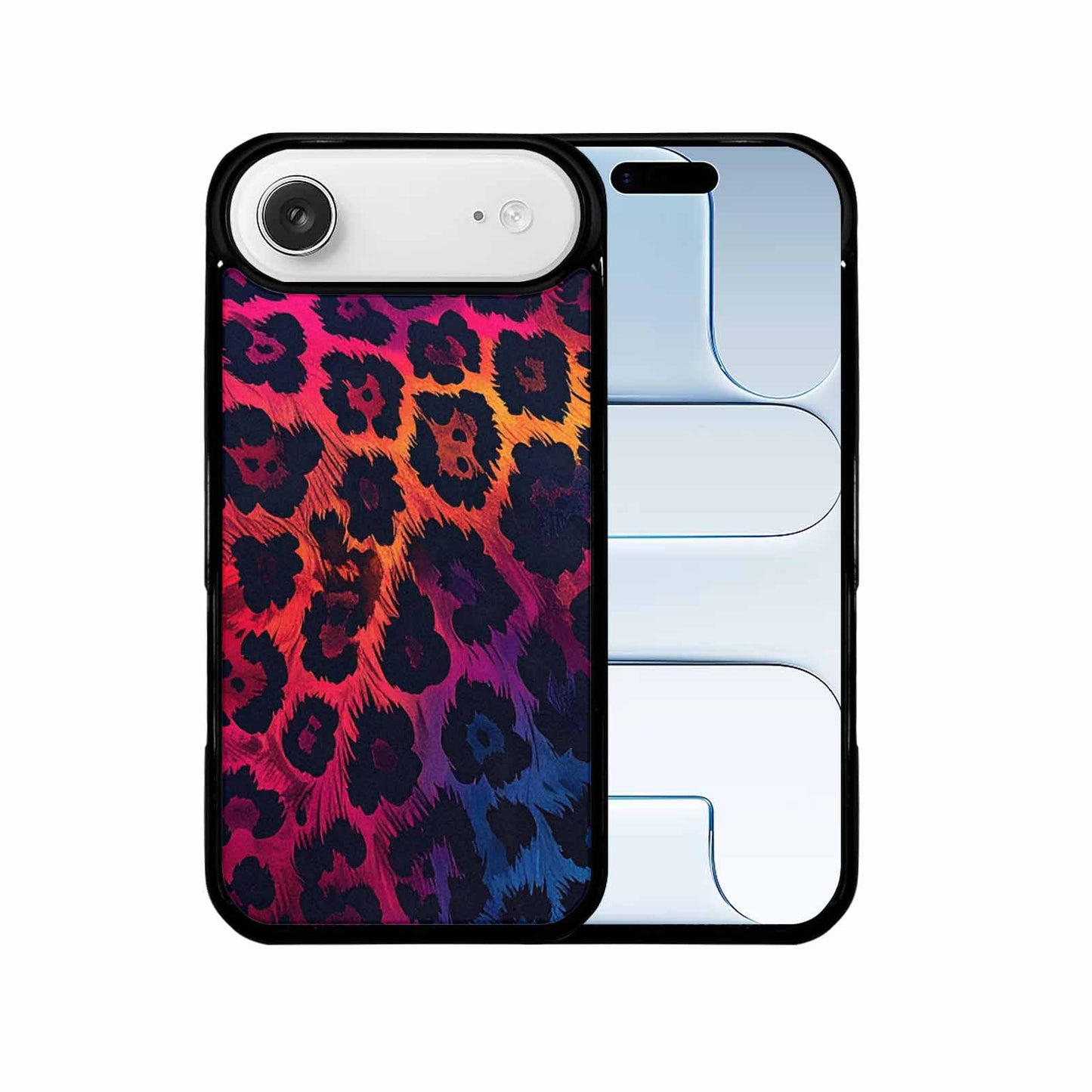 iPhone 17 Air Case — Leopard Print Dark Seamless Pattern Animal, Original Design Phone Case