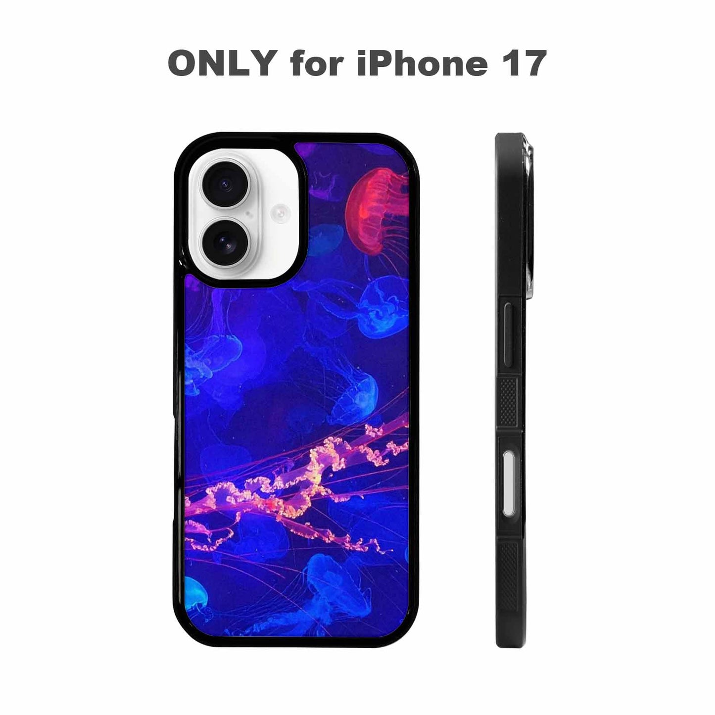 iPhone 17 Case — Jellyfish Glow Jellyfish Glow Original Art, Custom Phone Case