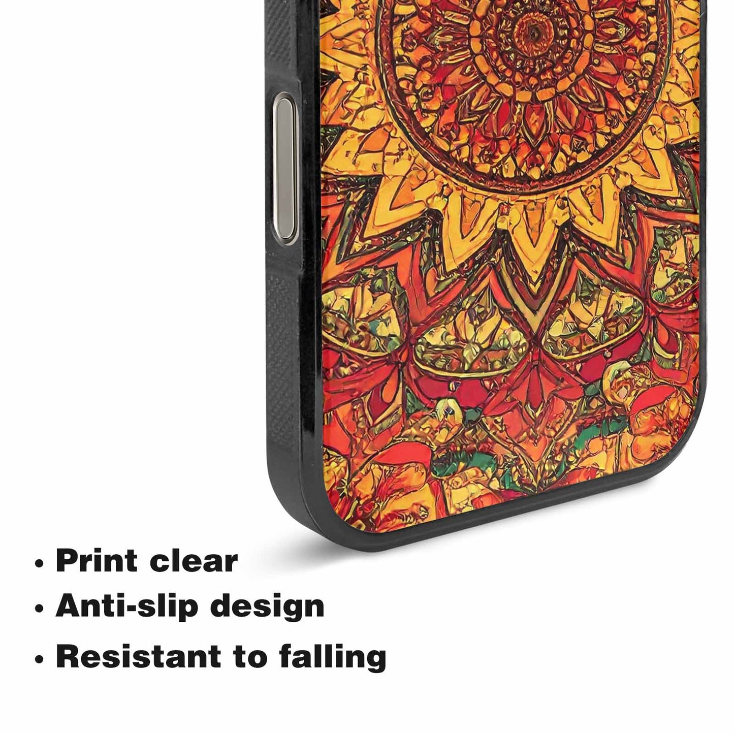 iPhone 16 Pro Max Case — Mandala Lions Custom, Customized Protective Case