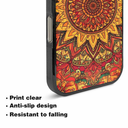 iPhone 16 Pro Max Case — Mandala Lions Custom, Customized Protective Case