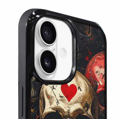 iPhone 17 Case — Skull Dark Art Gothic Print Gothic, Custom Made Phone Cover