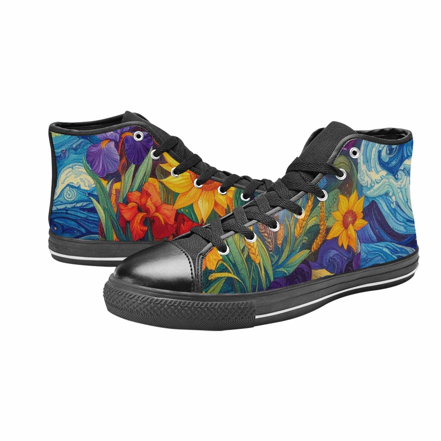 MEN'S Blend All Versions High Top Canvas Surreal Sneakers