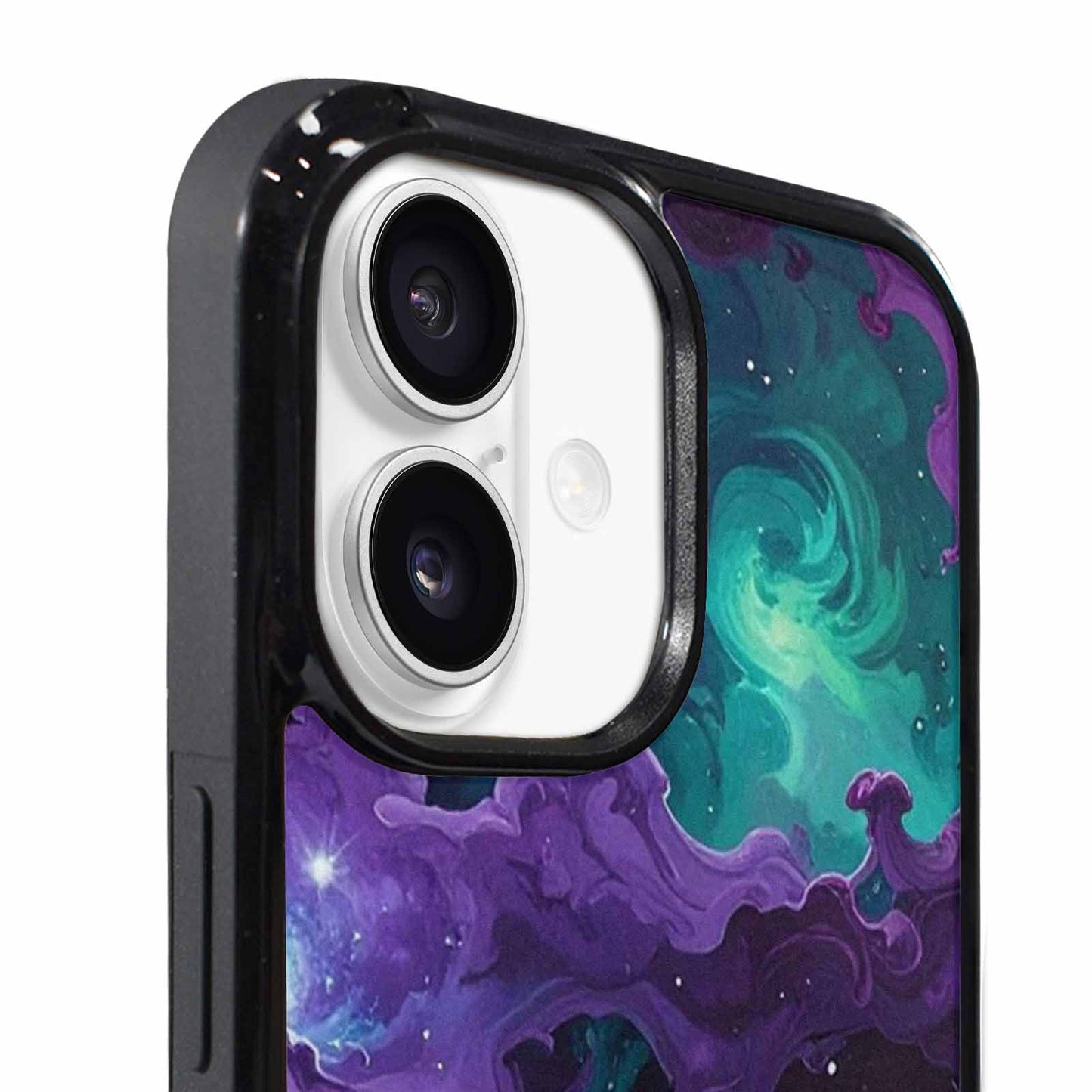 iPhone 17 Case — Seamless Tileable Pattern Of Galaxy Space, Custom Designed Case Cover