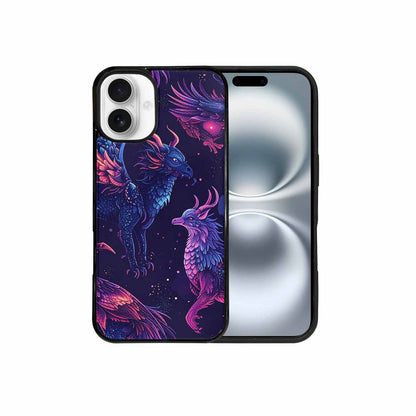 iPhone 16 Plus Case — Galactic Animal Burst, Custom Designed Case Cover