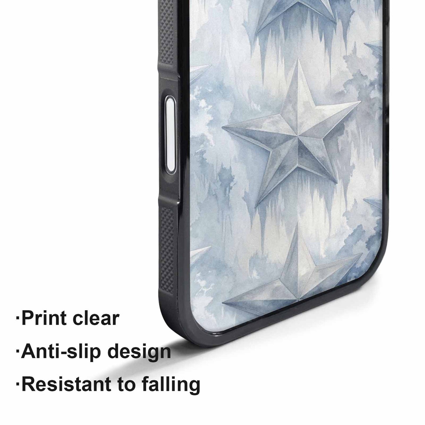 iPhone 17 Pro Max Case — Seamless Tileable Pattern Of Galaxy Space, Custom Made Phone Cover