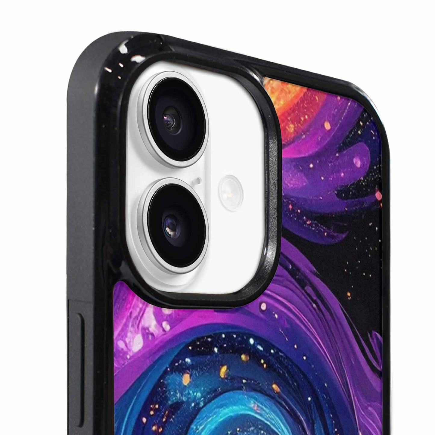 iPhone 17 Case — Rose Galaxy Art Seamless Galaxy Space, Custom Designed Case Cover