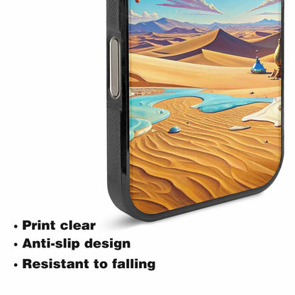 iPhone 16 Pro Case — Surrealist Desert Dreamscape Custom, Personalized Phone Case