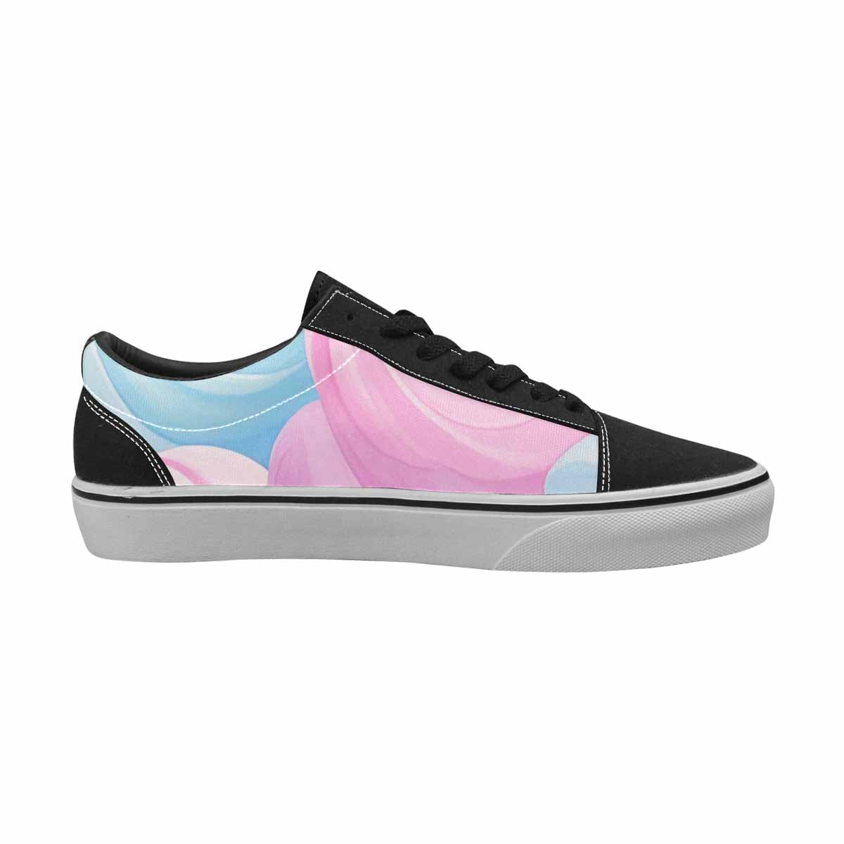 WOMEN'S Tie Dye - Canvas Lace-Up Dark Academia Custom Sneakers